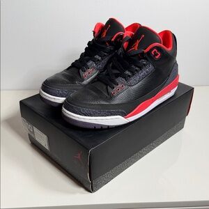 AIR JORDAN 3 Retro Crimson - US Mens 10